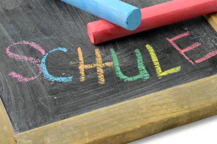 Schule Tafelbild