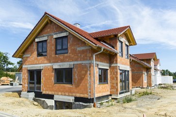 Neubaugebiet einer Wohnsiedlung © Bernd Leitner - Fotolia.com